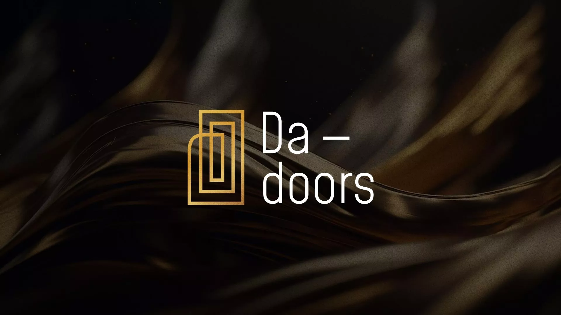 Разработка логотипа для компании «DA-DOORS» в Новосибирске
